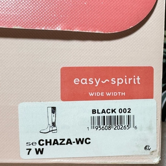 Easy Spirit Wide Calf Chaza Boots size 7W - Picture 8 of 9